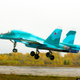 Illustration for article titled These Riveting Photos Show How Russias Su-34 Fullback Fighter-Bombers Get Built